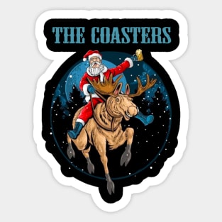 THE COASTERS BAND XMAS Sticker